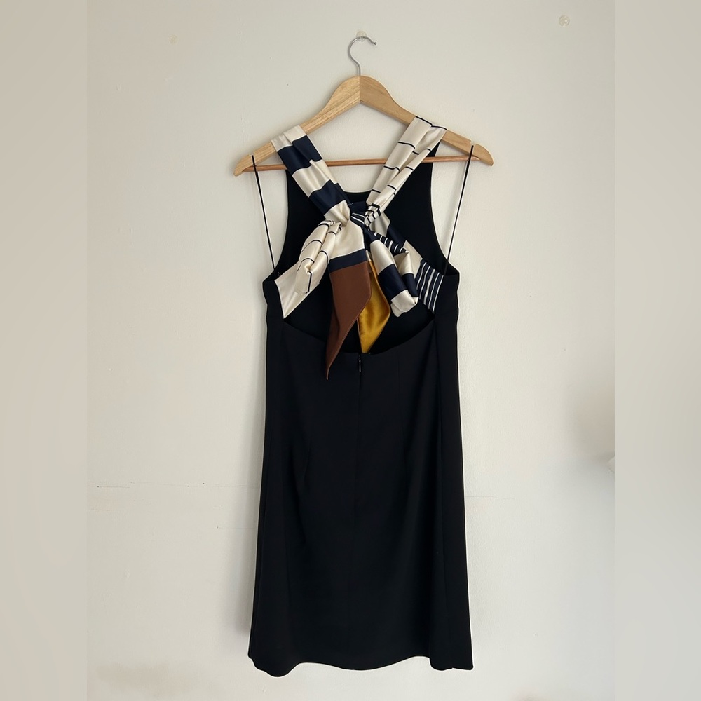 Mango Black Mini Dress | US 4 - Picture 2 of 7